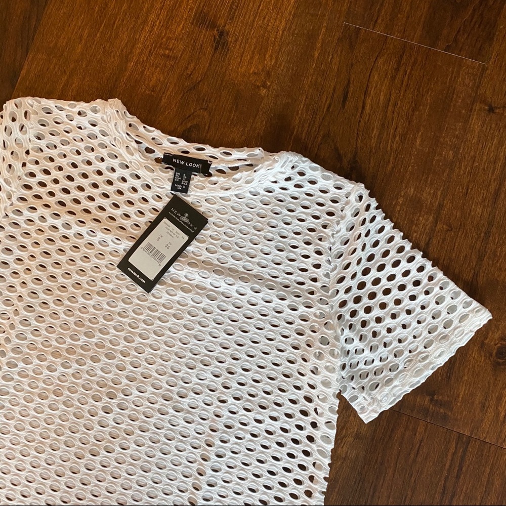 NEWLOOK Mesh Shirt - Picture 2 of 3